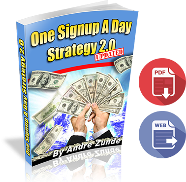One Signup A Day Strategy report cover